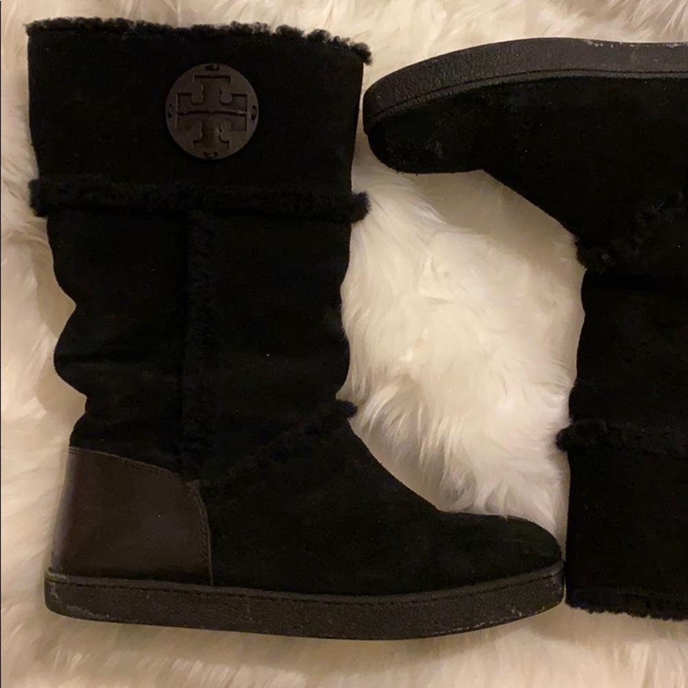 Tory Burch sherpa boots